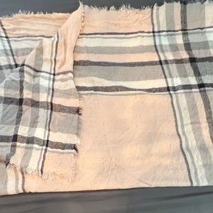 A beautiful plaid scarf waiting to be worn for winter from Kohls.